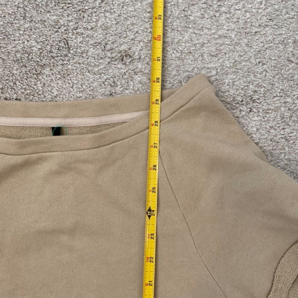 United Colors of Benetton Mini Shirt Dress. Tan. Medium - Picture 9 of 13